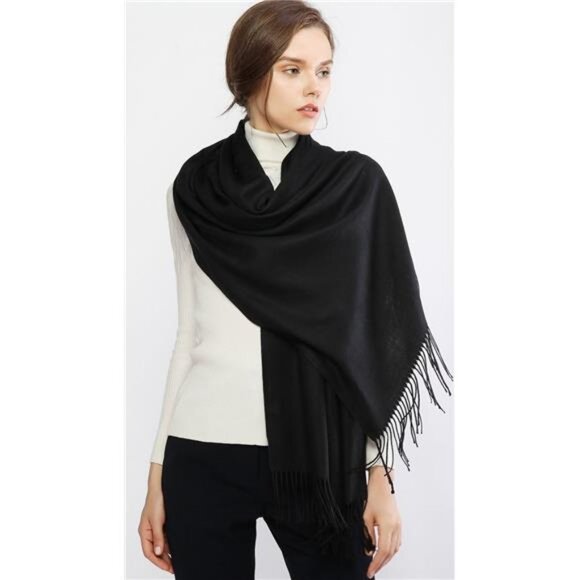 Women's Scarf Pashmina Shawls and Wraps for Evening Warm Long Large Scarves - Picture 4 of 8